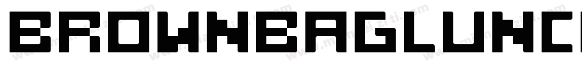 BrownBagLunch Medium字体转换